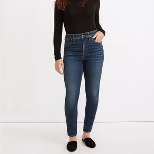 NWT Madewell Curvy High-Rise Skinny Jeans in Lanette Wash Size 25